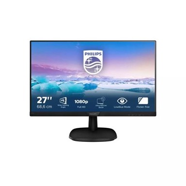 PHILIPS Monitor 27" 273V7QJAB/00, 4 ms, 250 cd/m2, 10.000.000:1, crni